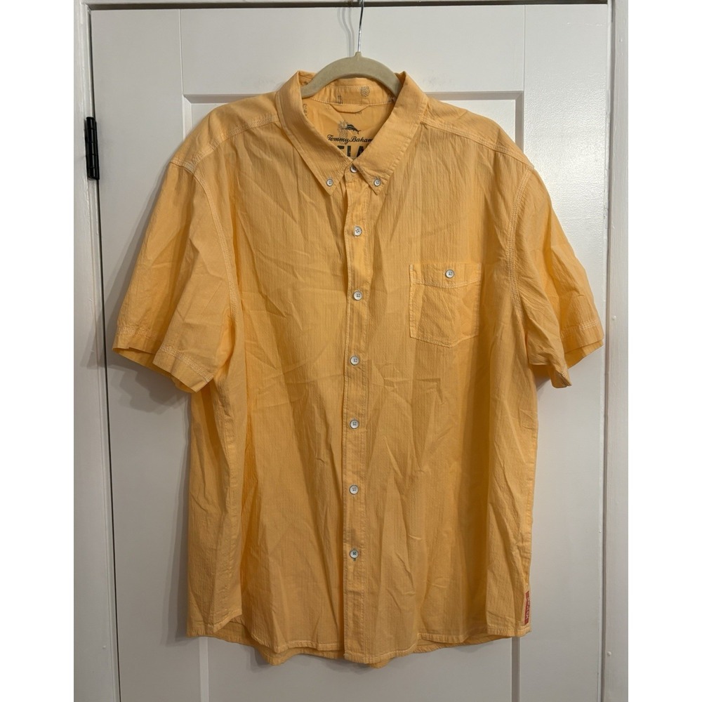 Tommy Bahama Men's 2XL Bueno Coast Cruiser Short Sleeve Shirt Light Sizzle NWT